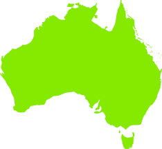 オーストラリアの地図